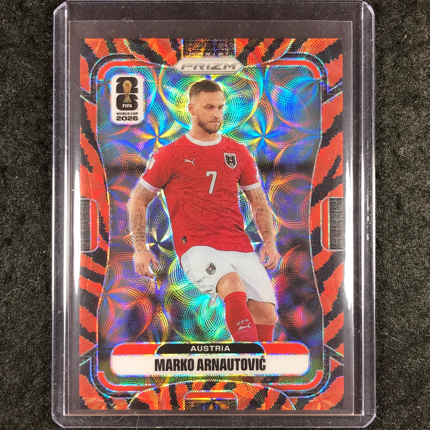 2026 Prizm FIFA World Cup MARKO ARNAUTOVIC Choice Tiger Stripe #149