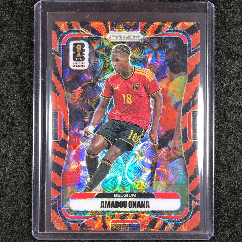 2026 Prizm FIFA World Cup AMADOU ONANA Choice Tiger Stripe #163