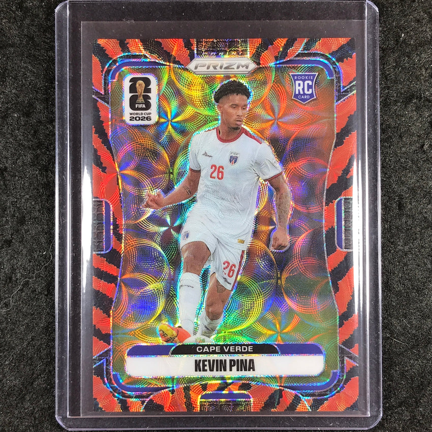 2026 Prizm FIFA World Cup KEVIN PINA Rookie Choice Tiger Stripe #174