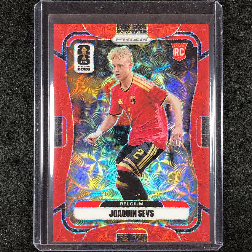 2026 Prizm FIFA World Cup JOAQUIN SEYS Rookie Choice Red /85 #158