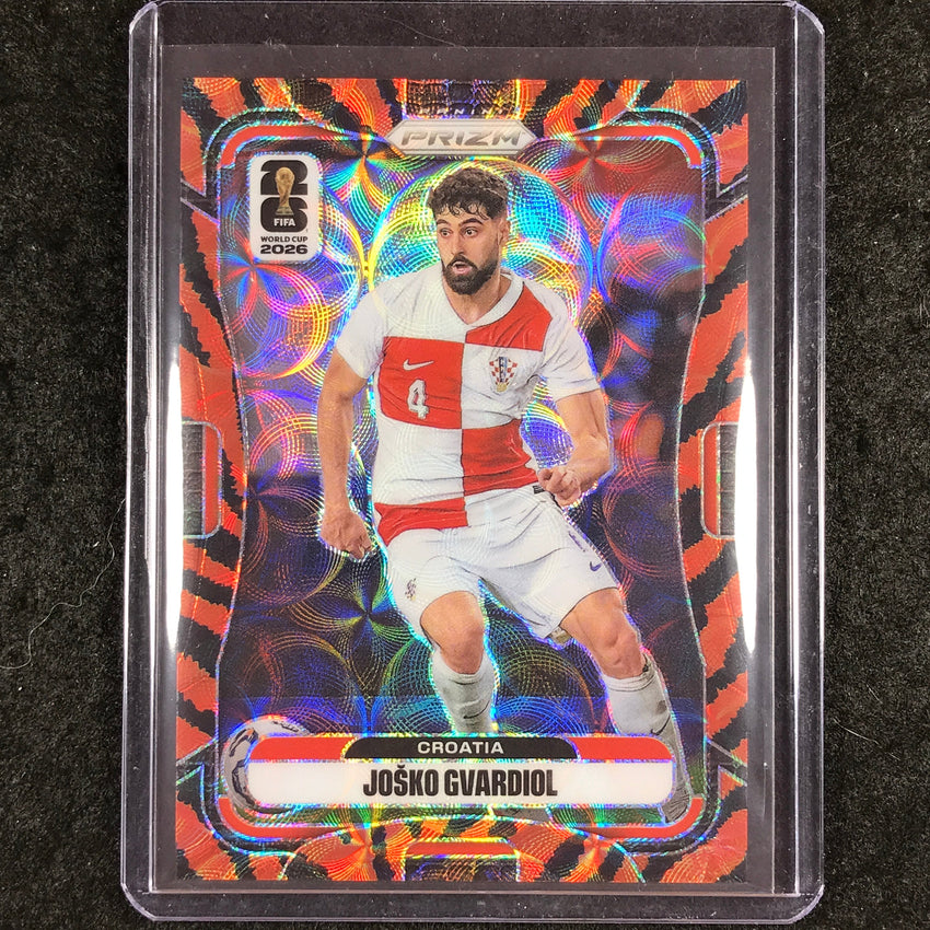 2026 Prizm FIFA World Cup JOSKO GVARDIOL Choice Tiger Stripe #195