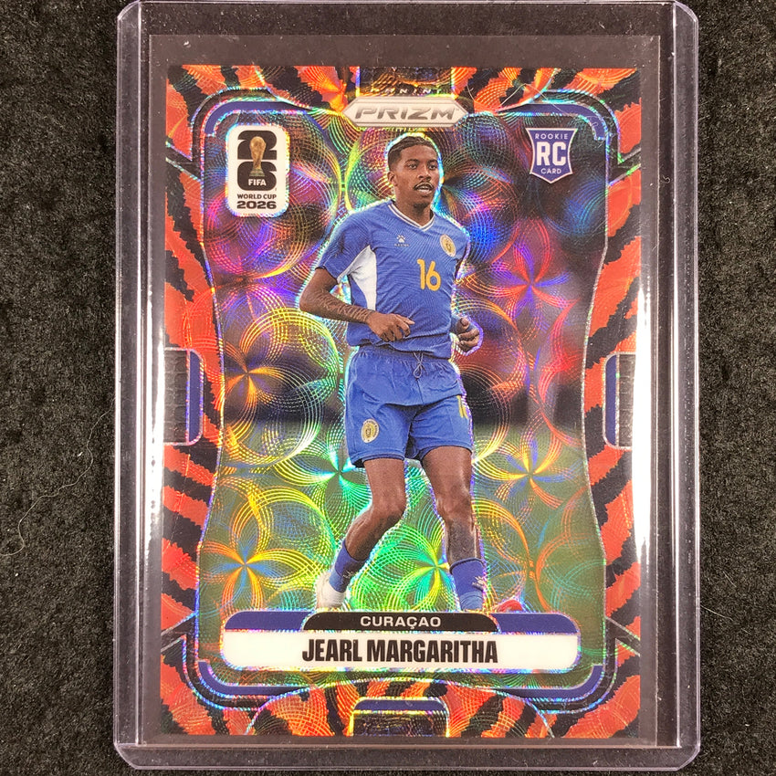 2026 Prizm FIFA World Cup JEARL MARGARITHA Rookie Choice Tiger Stripe #209