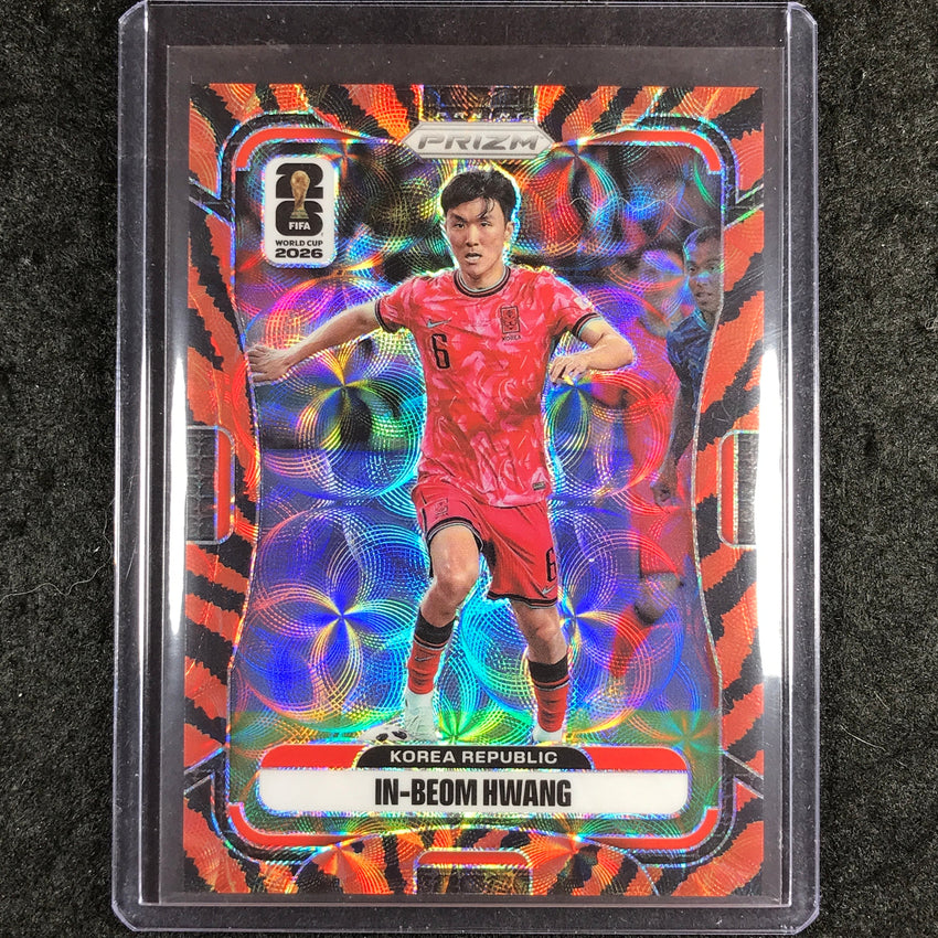 2026 Prizm FIFA World Cup IN-BEOM HWANG Choice Tiger Stripe #283