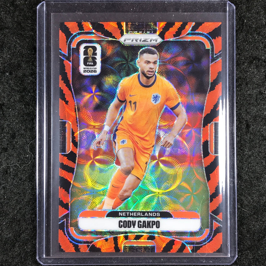 2026 Prizm FIFA World Cup CODY GAKPO Choice Tiger Stripe #310