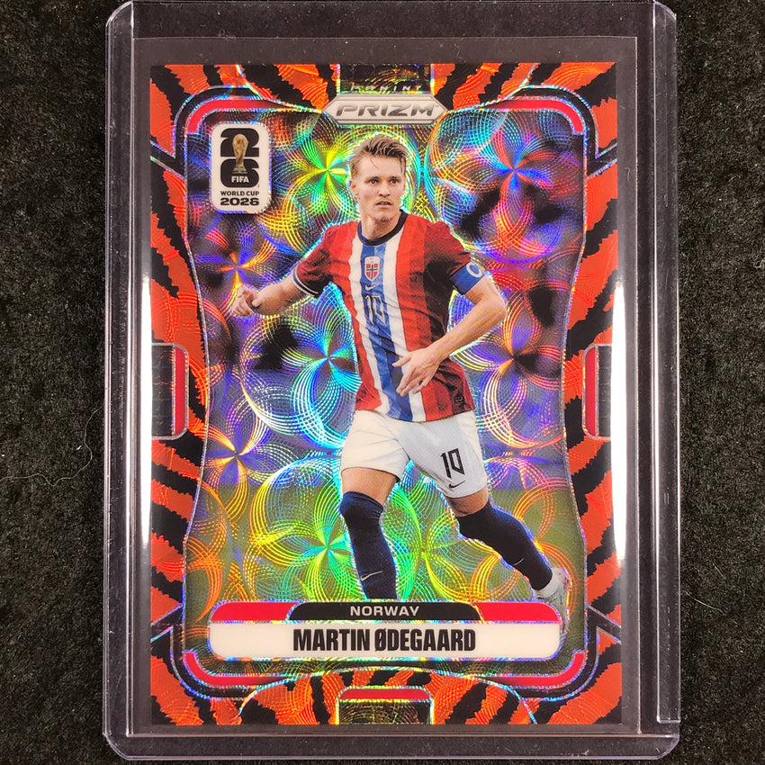 2026 Prizm FIFA World Cup MARTIN ODEGAARD Choice Tiger Stripe #330