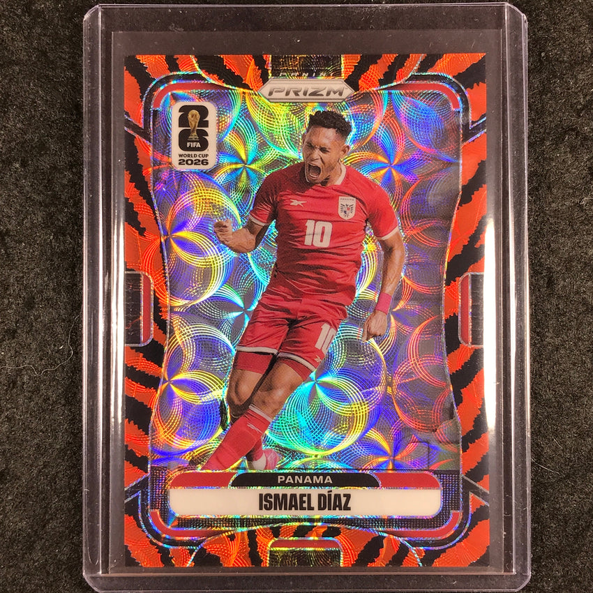 2026 Prizm FIFA World Cup ISMAEL DIAZ Choice Tiger Stripe #338
