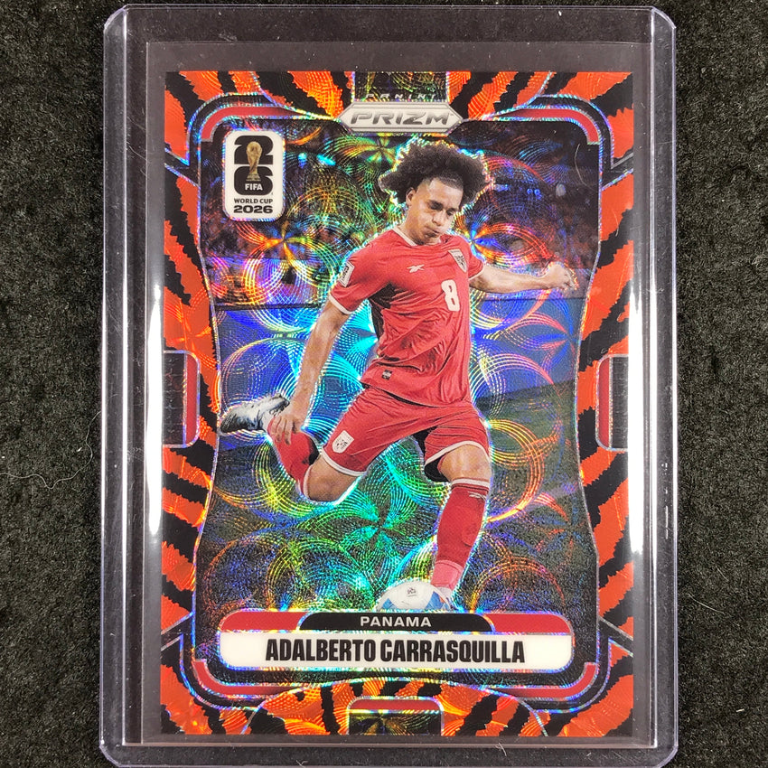 2026 Prizm FIFA World Cup ADALBERTO CARRASQUILLA Choice Tiger Stripe #339