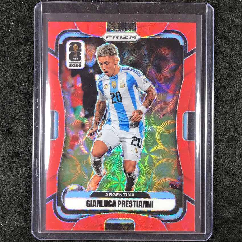 2026 Prizm FIFA World Cup GIANLUCA PRESTIANNI Choice Red /85 #17