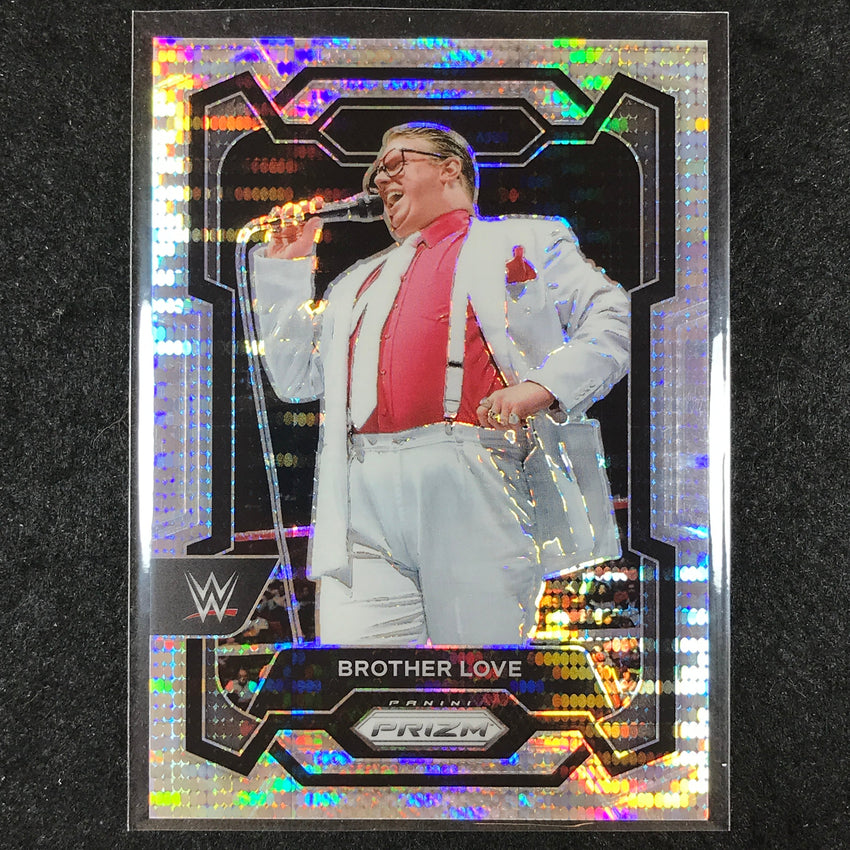 2024 Prizm WWE BROTHER LOVE Base Vertical Pulsar /499 #145