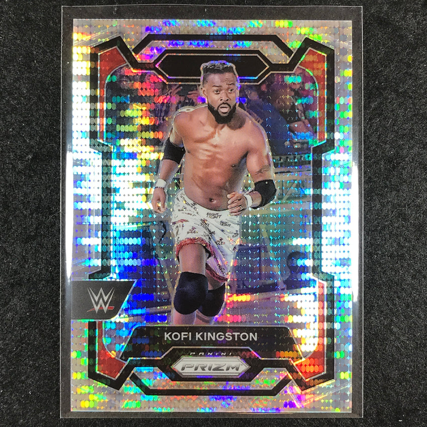 2024 Prizm WWE KOFI KINGSTON Base Vertical Pulsar /499 #147