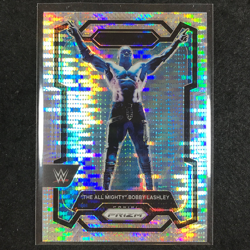 2024 Prizm WWE "THE ALL MIGHTY" BOBBY LASHLEY Base Vertical Pulsar /499 #150