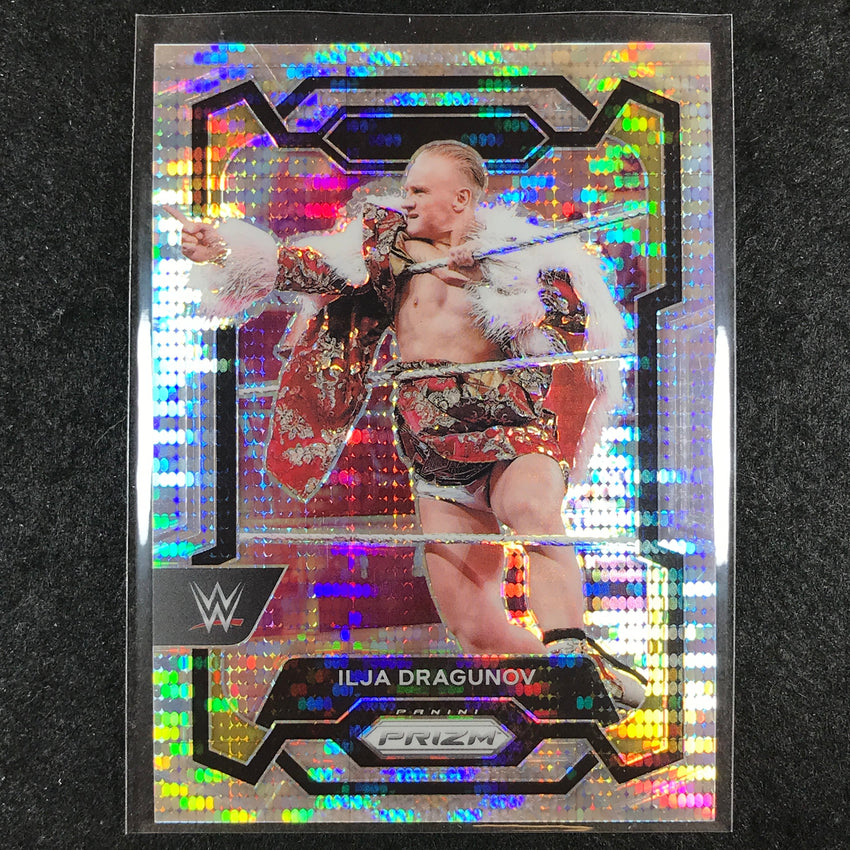 2024 Prizm WWE ILJA DRAGUNOV Base Vertical Pulsar /499 #184