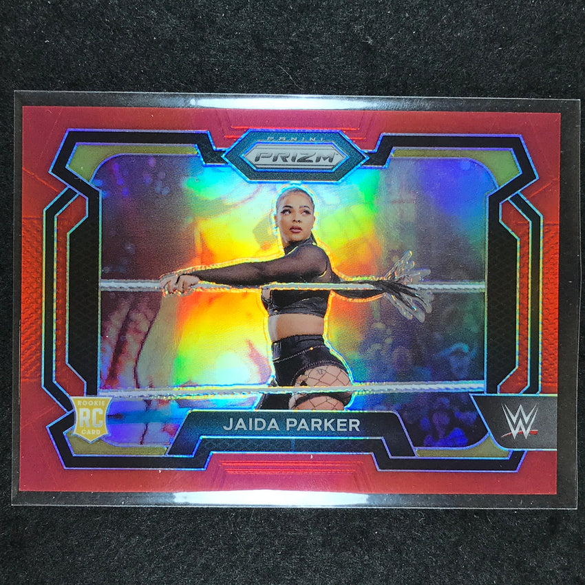 2024 Prizm WWE JAIDA PARKER Rookie Base Horizontal Red 266/299 #2
