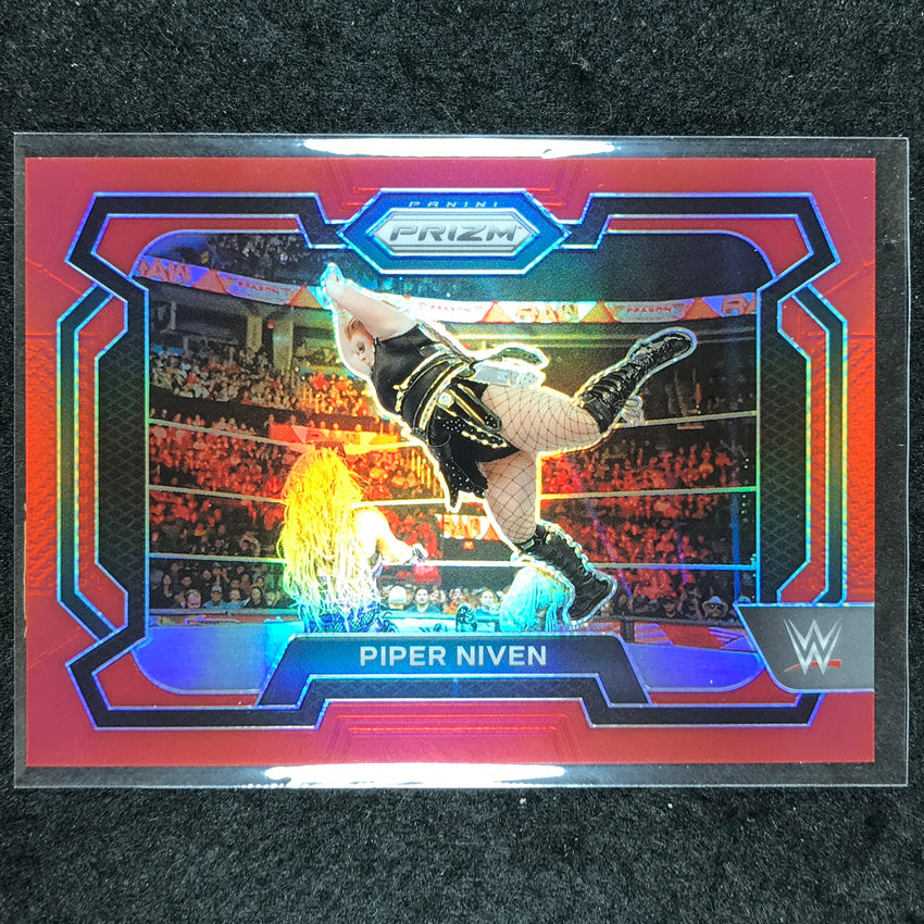 2024 Prizm WWE PIPER NIVEN Base Horizontal Red 71/299 #7