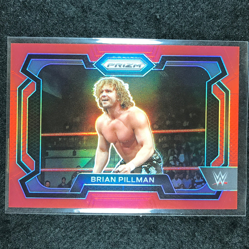 2024 Prizm WWE BRIAN PILLMAN Base Horizontal Red 297/299 #13