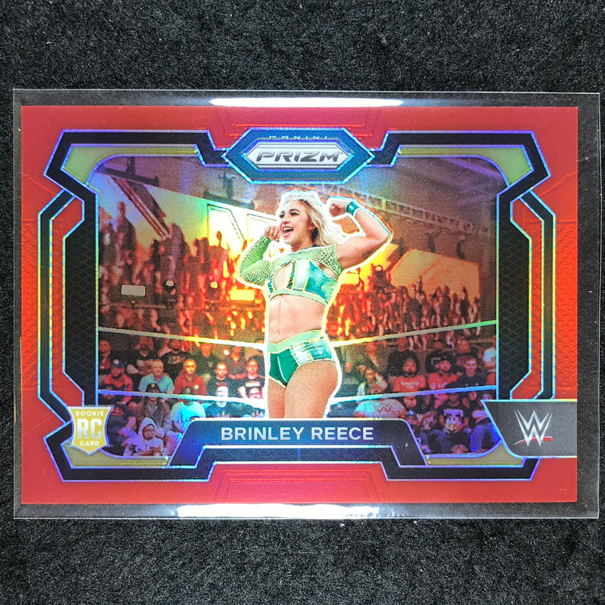 2024 Prizm WWE BRINLEY REECE Rookie Base Horizontal Red 212/299 #36