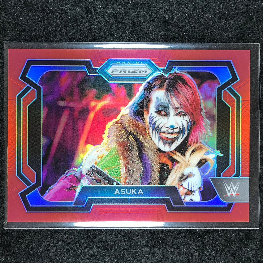 2024 Prizm WWE ASUKA Base Horizontal Red 298/299 #64