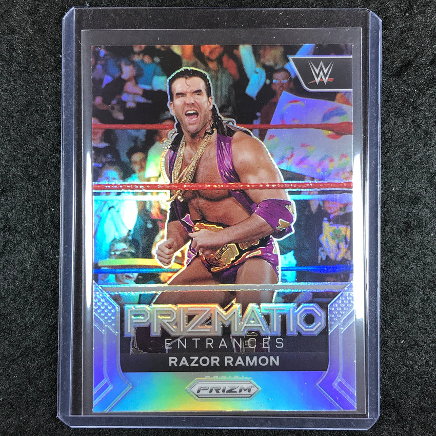 2024 Prizm WWE RAZOR RAMON Prizmatic Entrances Silver #16