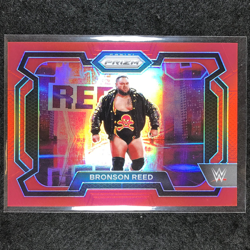 2024 Prizm WWE BRONSON REED Base Horizontal Red 178/299 #66