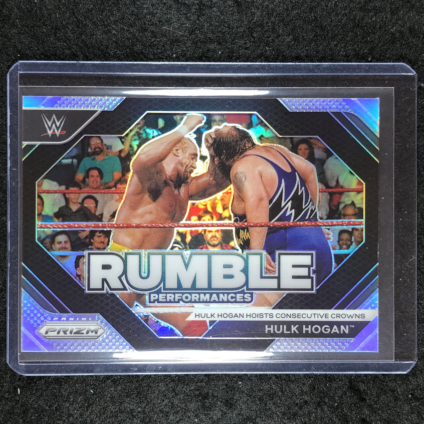 2024 Prizm WWE HULK HOGAN Rumble Performances Silver #1