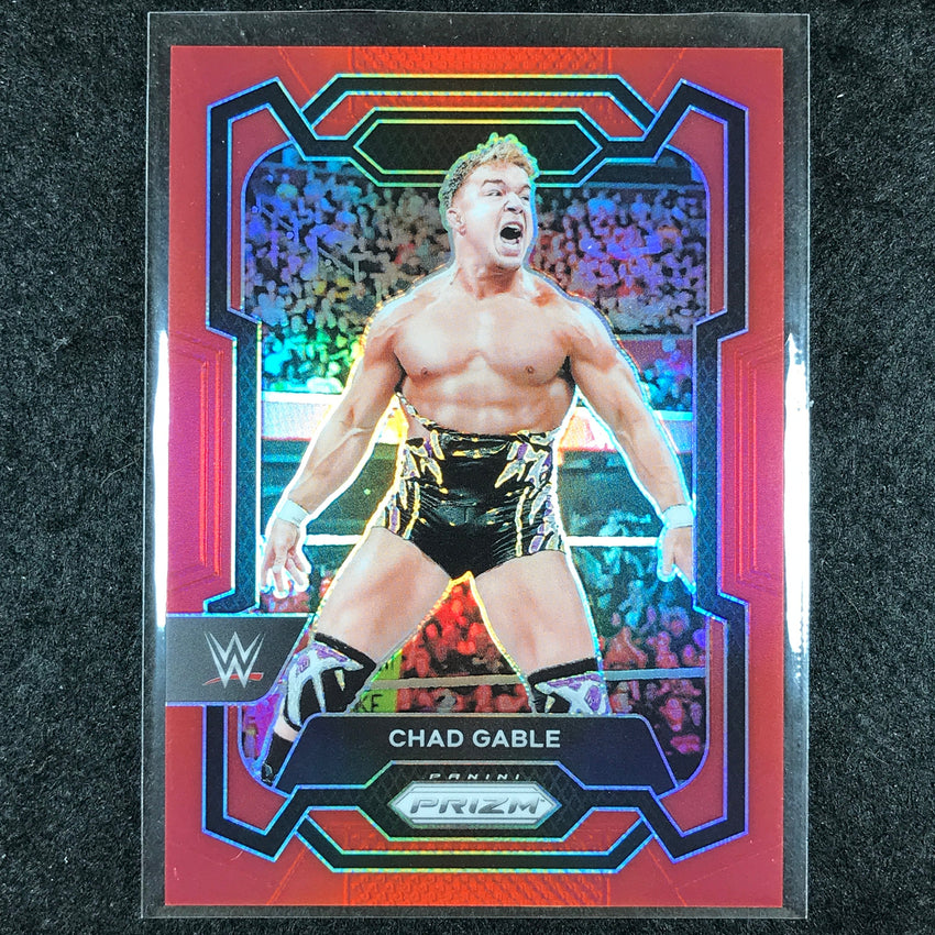 2024 Prizm WWE CHAD GABLE Base Vertical Red 20/299 #102