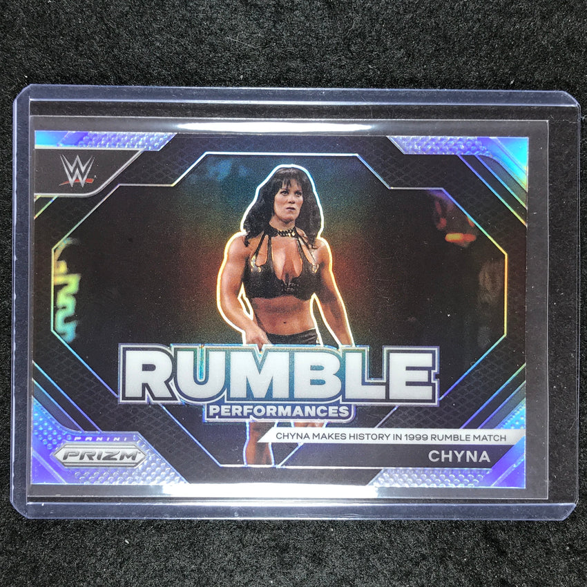 2024 Prizm WWE CHYNA Rumble Performances Silver #7