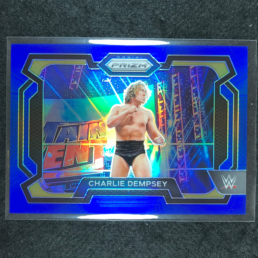2024 Prizm WWE CHARLIE DEMPSEY Base Horizontal Blue 112/199 #18