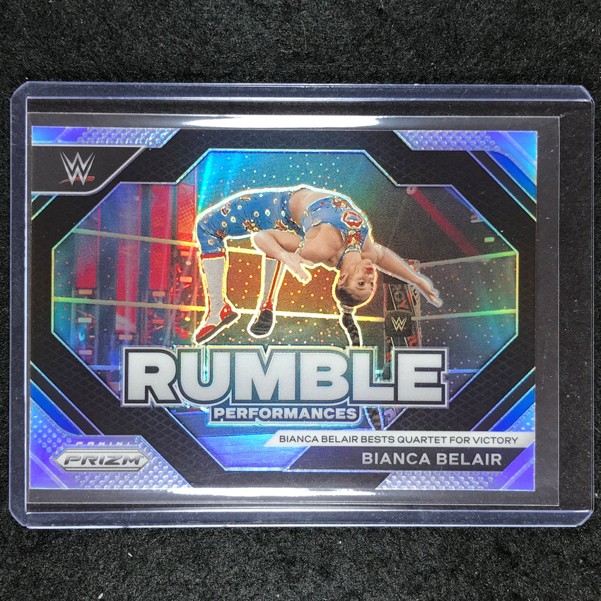 2024 Prizm WWE BIANCA BELAIR Rumble Performances Silver #18
