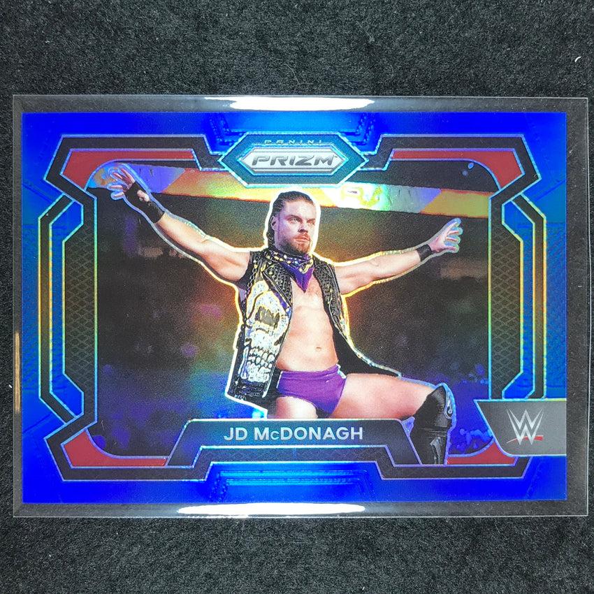 2024 Prizm WWE JD MCDONAGH Base Horizontal Blue 15/199 #22