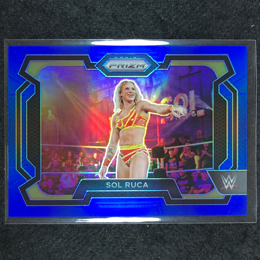 2024 Prizm WWE SOL RUCA Base Horizontal Blue 125/199 #39