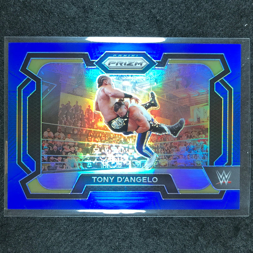2024 Prizm WWE TONY D'ANGELO Base Horizontal Blue 16/199 #99