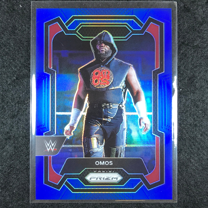 2024 Prizm WWE OMOS Base Vertical Blue 193/199 #111