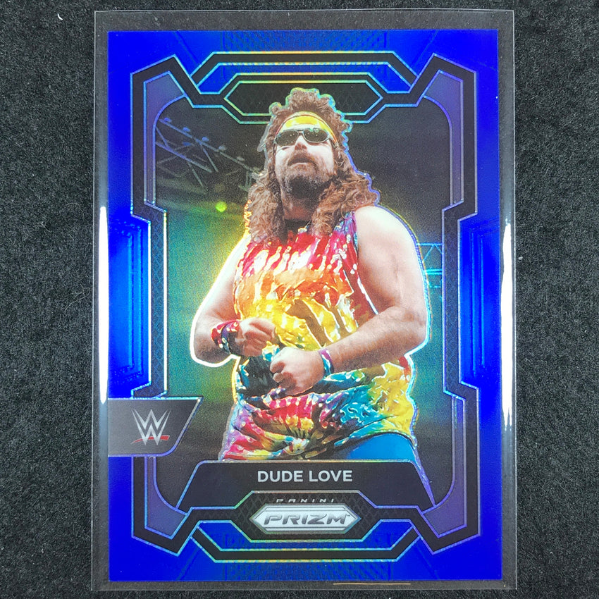 2024 Prizm WWE DUDE LOVE Base Vertical Blue 16/199 #119