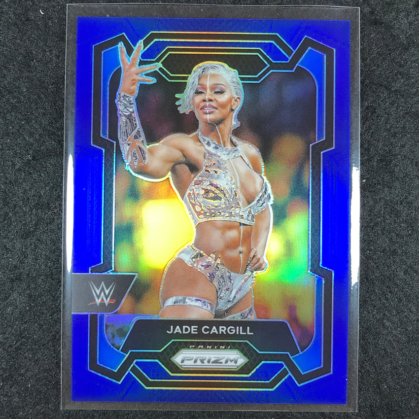 2024 Prizm WWE JADE CARGILL Base Vertical Blue 73/199 #126