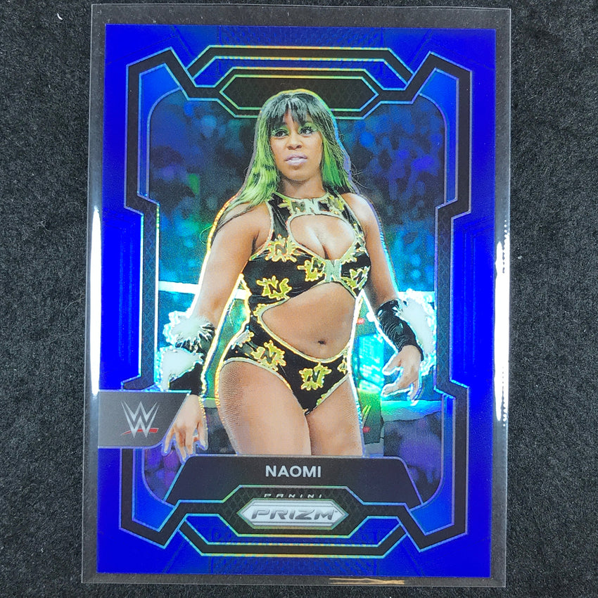 2024 Prizm WWE NAOMI Base Vertical Blue 106/199 #169