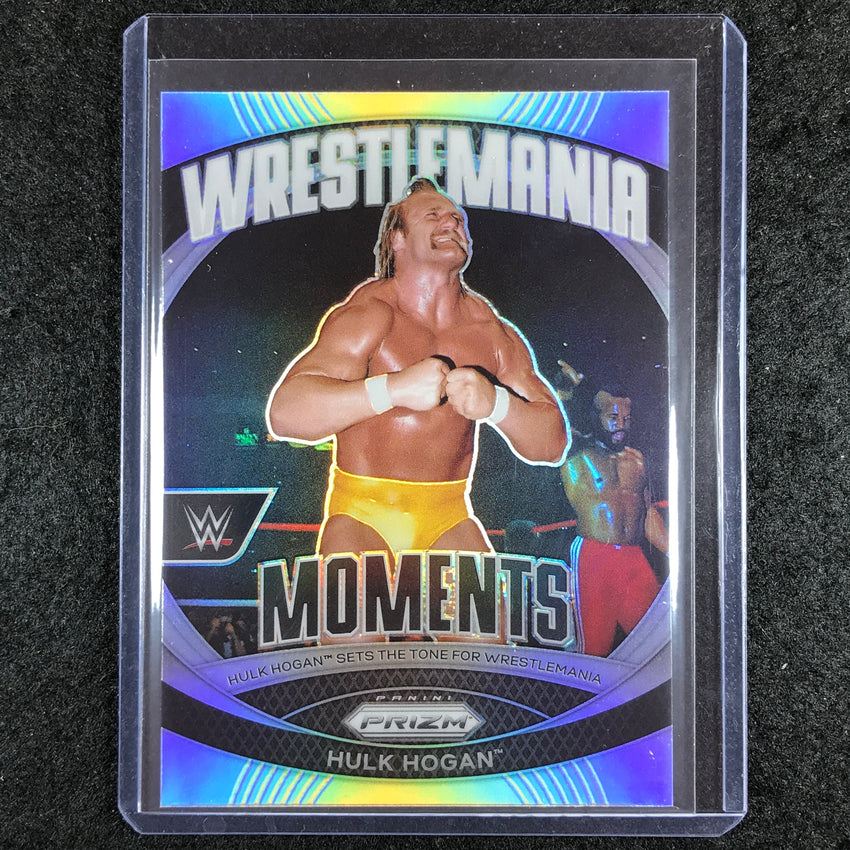 2024 Prizm WWE HULK HOGAN Wrestlemania Moments Silver #4