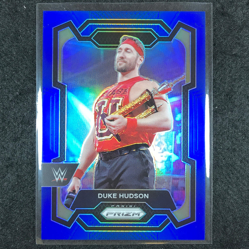 2024 Prizm WWE DUKE HUDSON Base Vertical Blue 16/199 #182