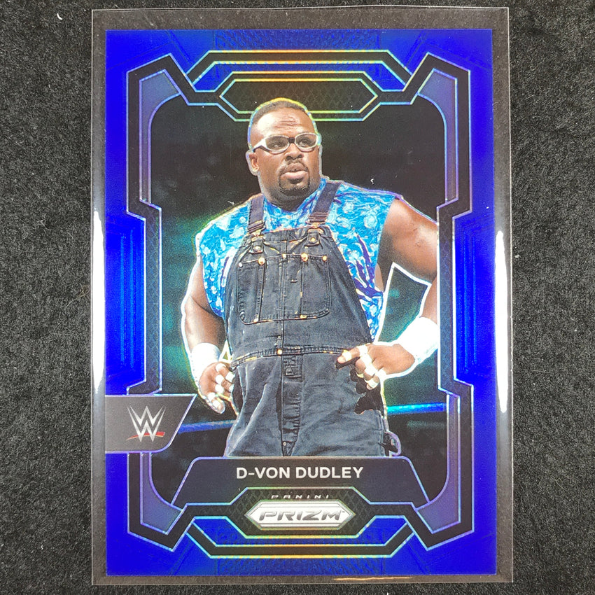 2024 Prizm WWE D-VON DUDLEY Base Vertical Blue 186/199 #192