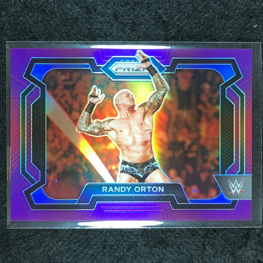 2024 Prizm WWE RANDY ORTON Base Horizontal Purple 12/149 #17