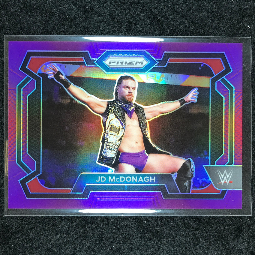 2024 Prizm WWE JD MCDONAGH Base Horizontal Purple 114/149 #22