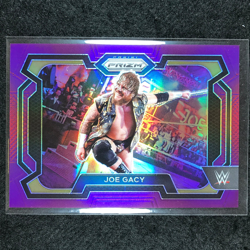 2024 Prizm WWE JOE GACY Base Horizontal Purple 64/149 #42