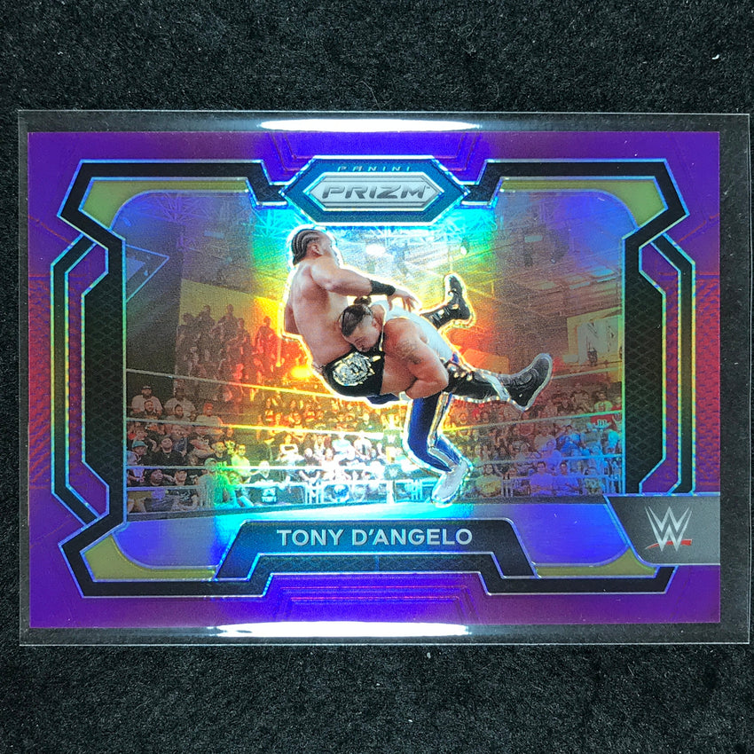 2024 Prizm WWE TONY D'ANGELO Base Horizontal Purple 27/149 #99