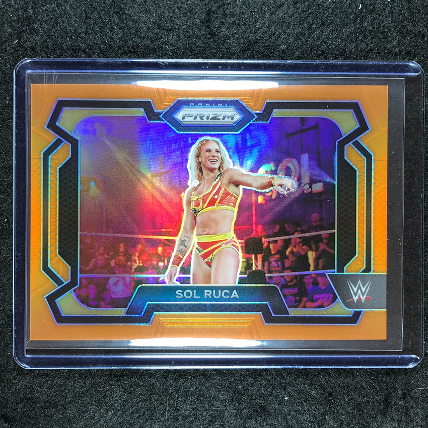 2024 Prizm WWE SOL RUCA Base Horizontal Orange 87/99 #39