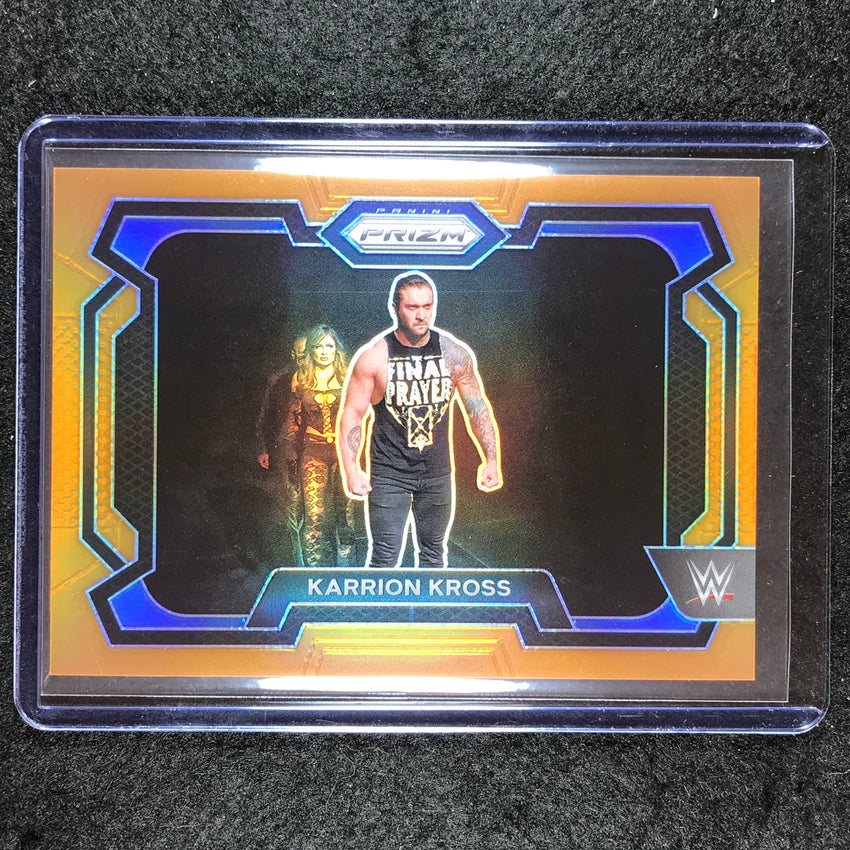 2024 Prizm WWE KARRION KROSS Base Horizontal Orange 89/99 #72