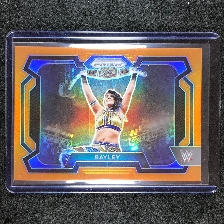 2024 Prizm WWE BAYLEY Base Horizontal Orange 87/99 #94