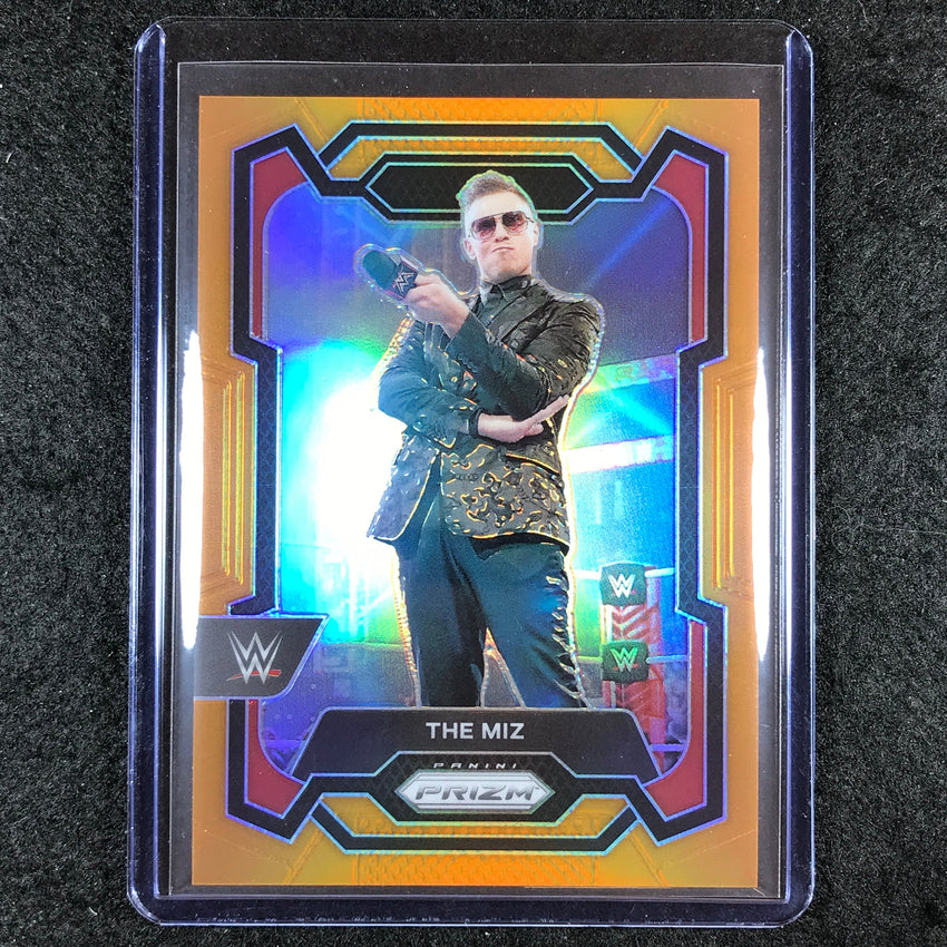 2024 Prizm WWE THE MIZ Base Vertical Orange 11/99 #183