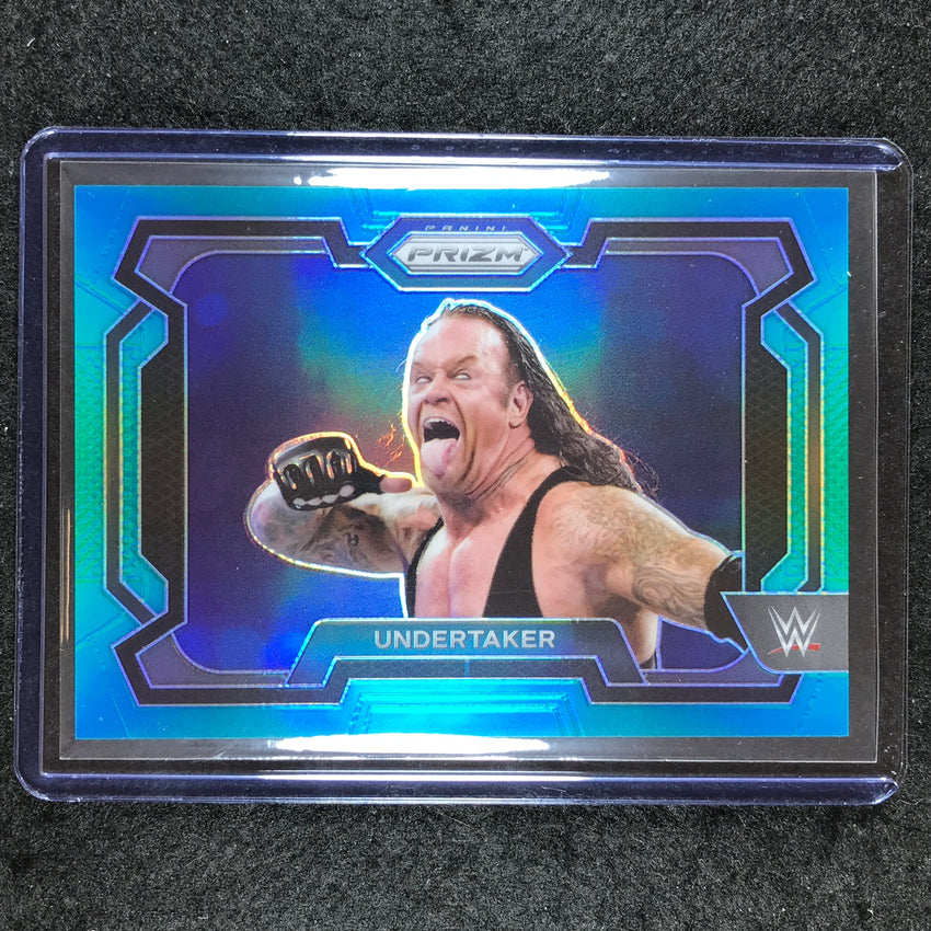 2024 Prizm WWE UNDERTAKER Base Horizontal Teal 43/49 #31