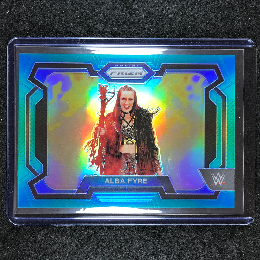 2024 Prizm WWE ALBA FYRE Base Horizontal Teal 3/49 #34