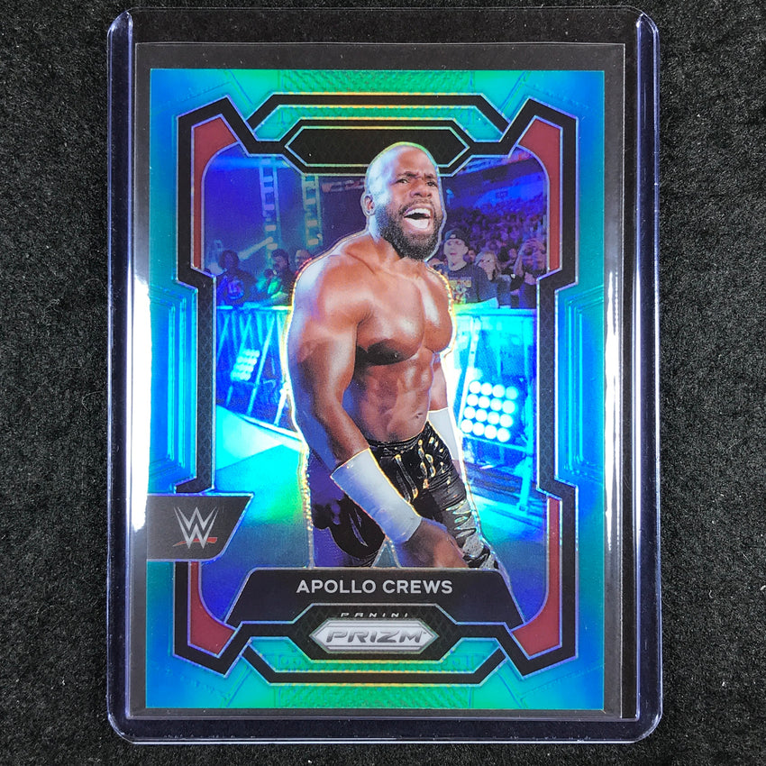 2024 Prizm WWE APOLLO CREWS Base Vertical Teal 19/49 #168