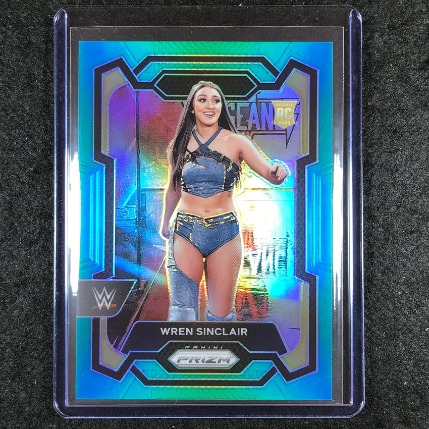 2024 Prizm WWE WREN SINCLAIR Rookie Base Vertical Teal 9/49 #195